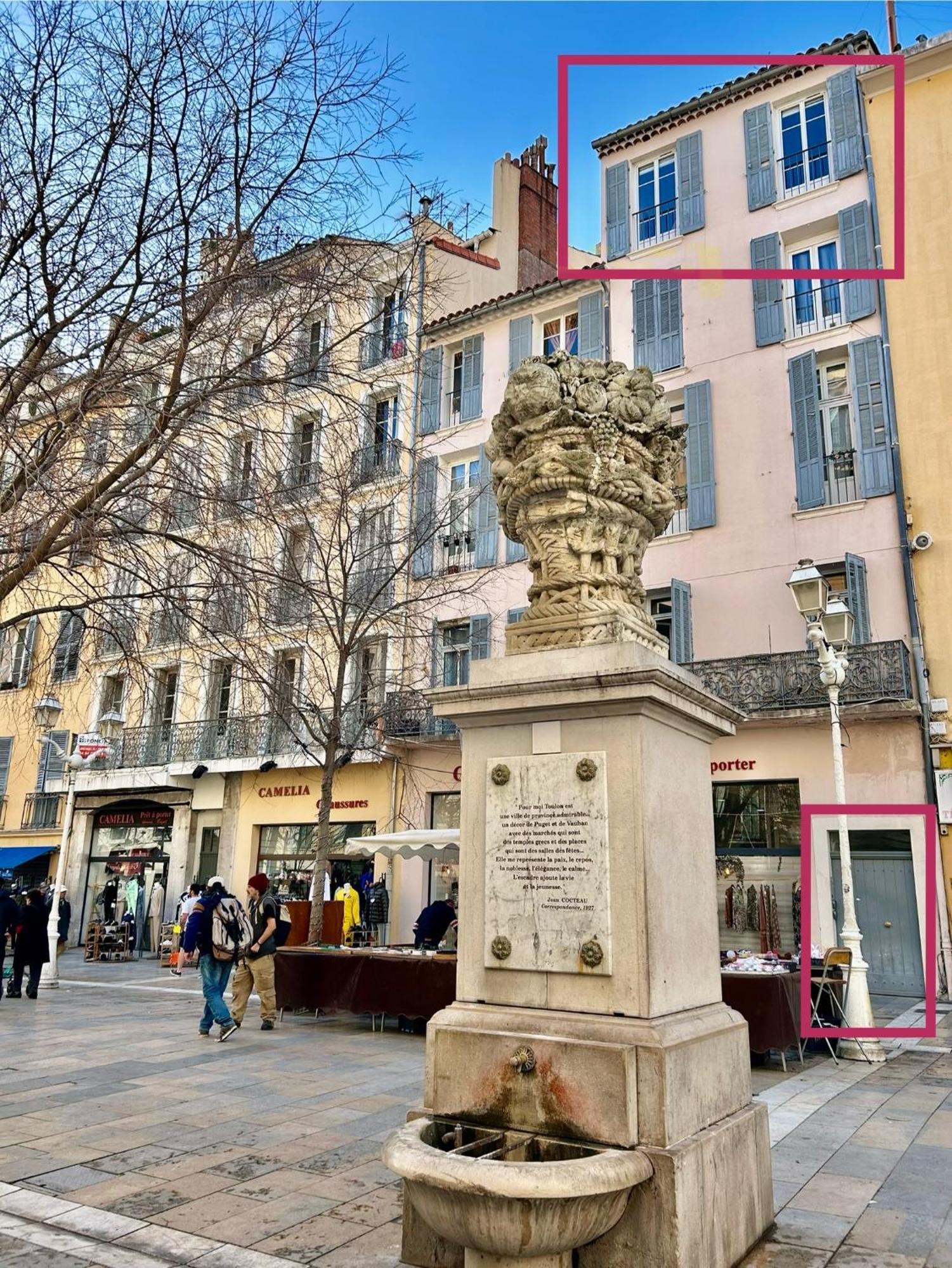 Duplex Climatise Proche Port Toulon Lägenhet Exteriör bild